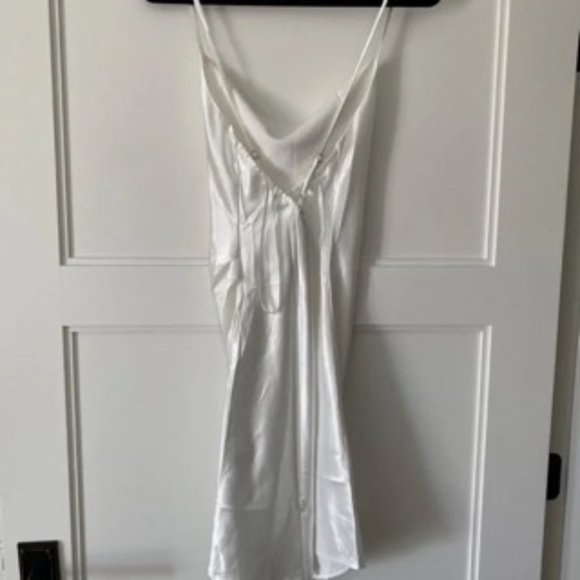 Cowl Neck Wrap Front Dress - Picture 4 of 9